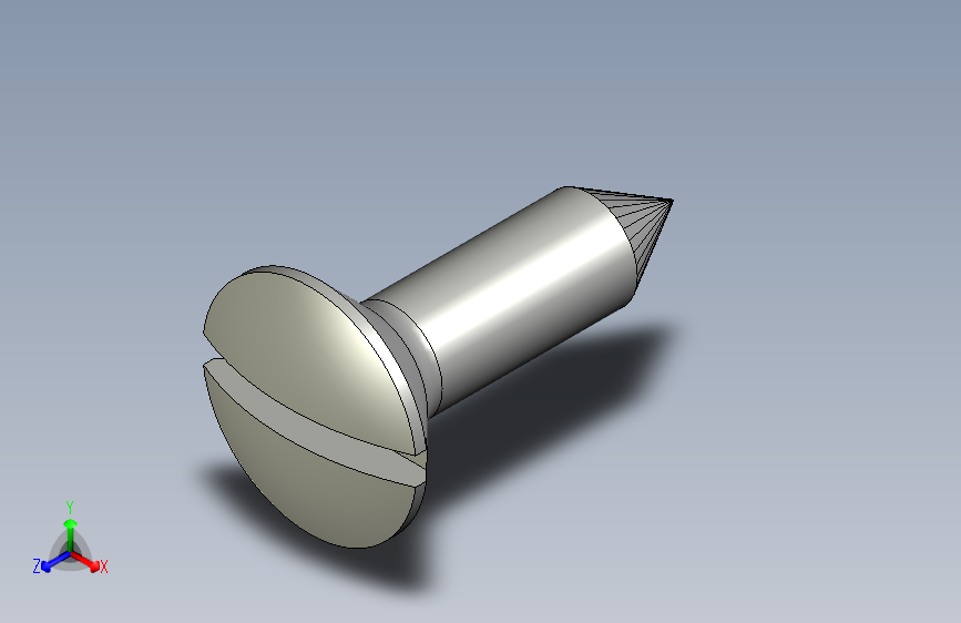 GB5284_C-85 开槽半沉头自攻螺钉,C型