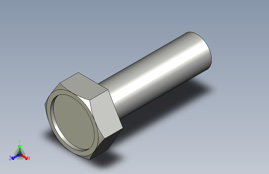 GB5784-86 细杆六角头螺栓 B级