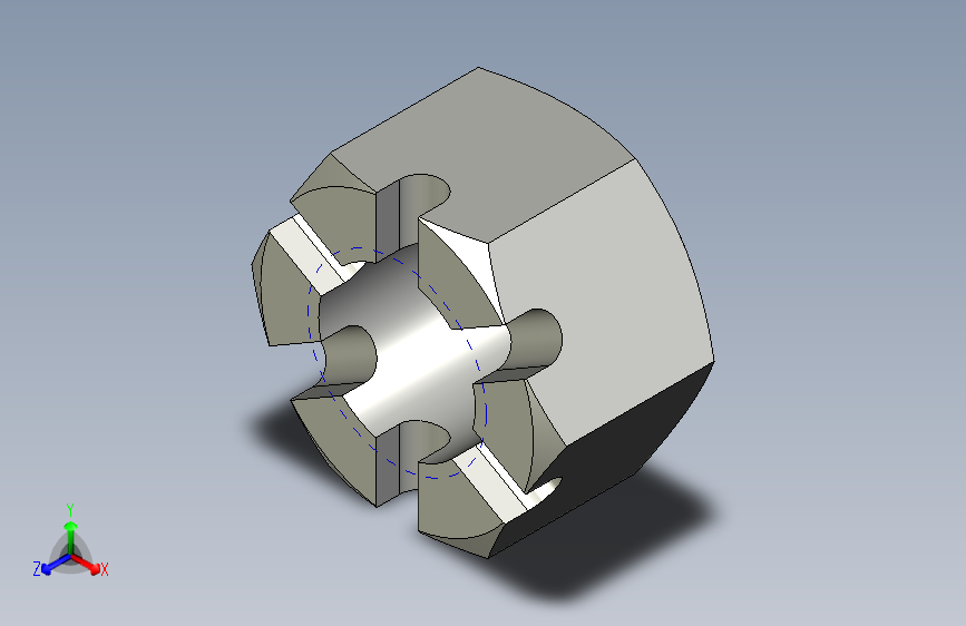 GB9459 细牙六角开槽薄螺母A级和B级