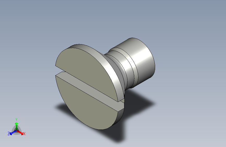 GB-T68-2000 开槽沉头螺钉