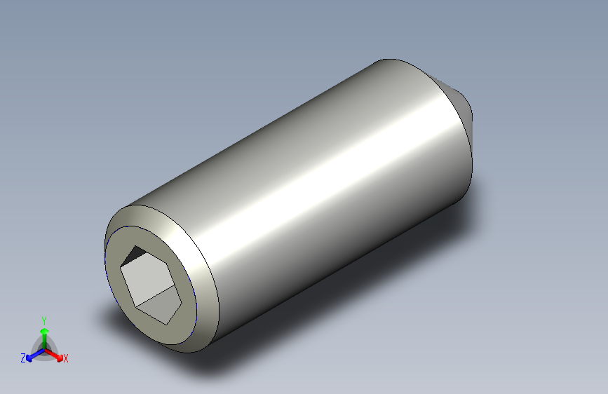 GB-T78-2000 内六角锥端紧定螺钉