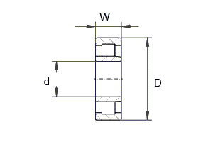 GB-T283_NJ-1994 滚动轴承圆柱滚子轴承