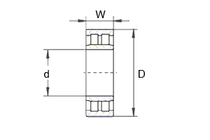 GB-T285_NNU-1994 滚动轴承圆柱滚子轴承