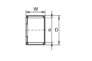 GB-T290_BK_1-1998 滚动轴承冲压外圈滚针轴承