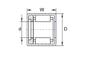 GB-T290_HK_RS-1998 滚动轴承冲压外圈滚针轴承
