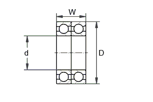 GB-T292_AC_DT-1994 滚动轴承角接触球轴承