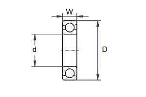 GB-T292_S-1994 滚动轴承角接触球轴承