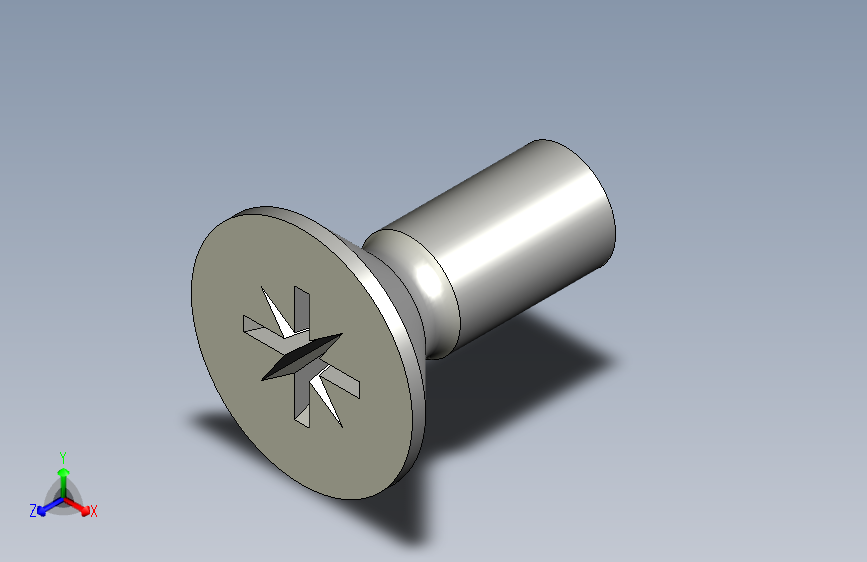 GB-T819_1_Z-2000  Z型十字槽沉头螺钉