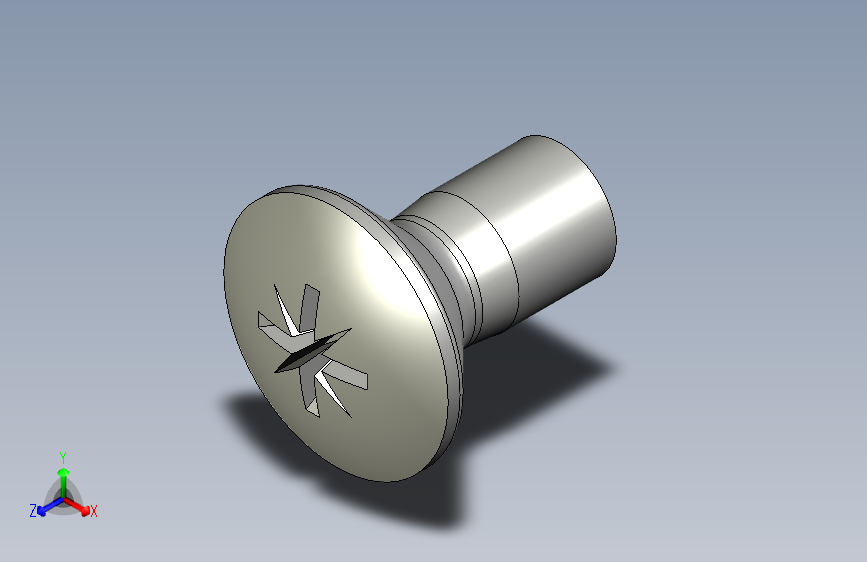 GB-T820_Z-2000 十字槽半沉头螺钉