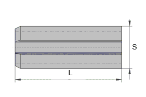 GB-T879.2-2000 轻型直槽弹性圆柱销