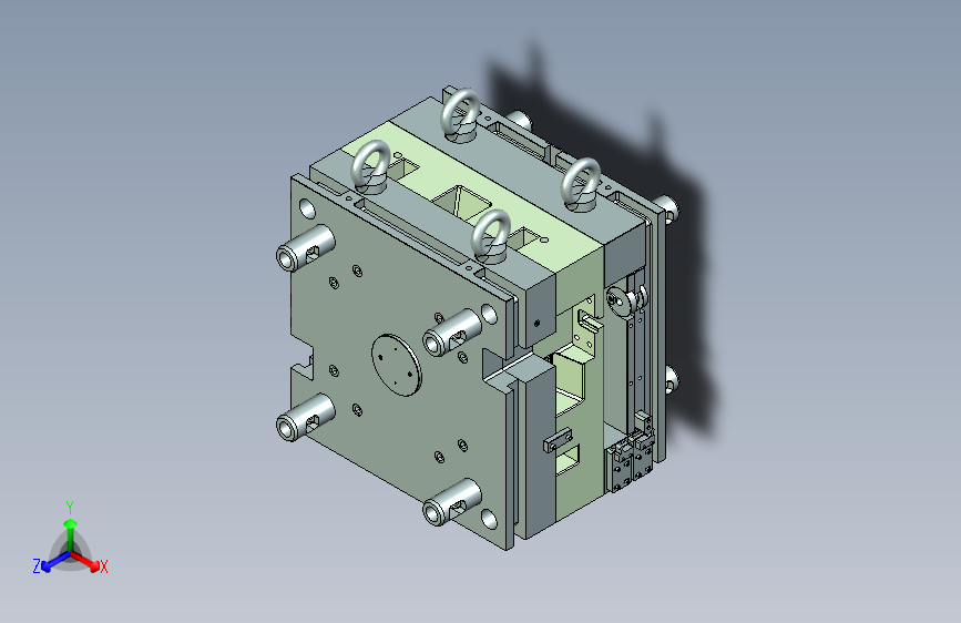 轮毂模具、注塑模具设计