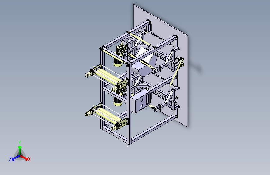 络筒机（CATIA V5 R21设计）