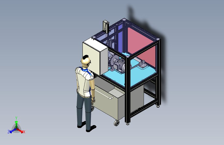 铝加工全自动切割机