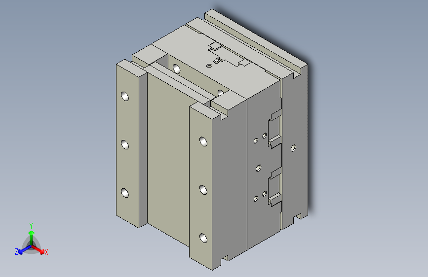 铝头壳模具图（铝压铸件模具设计）