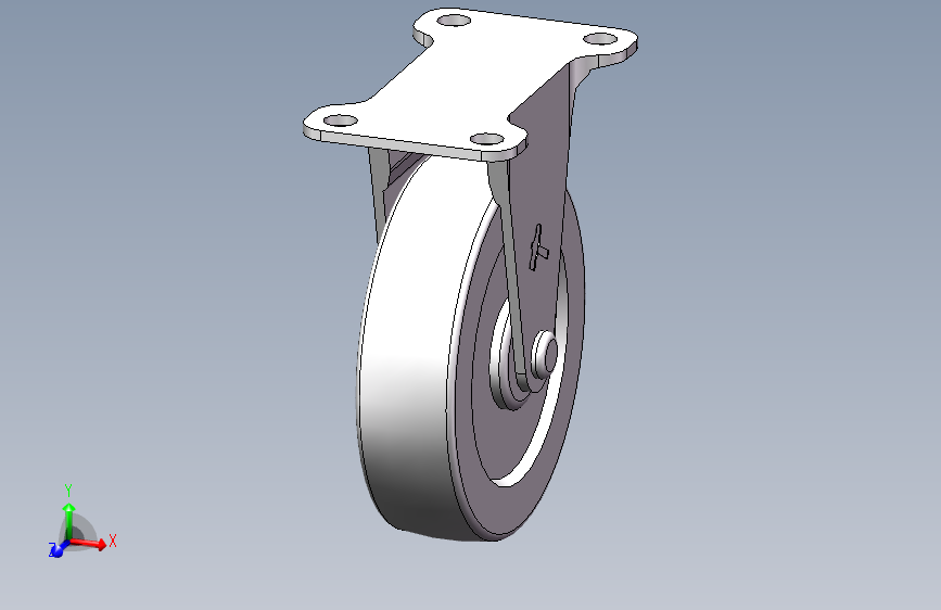 万向轮、轮子、直向脚轮φ100mm
