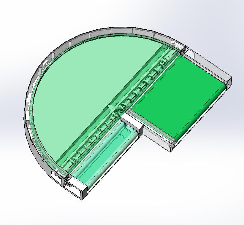 A13 180度转弯的输送机