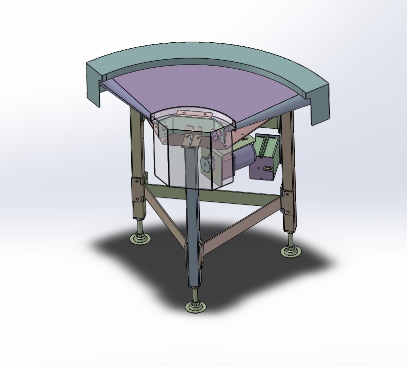 A17 90度弯输送机