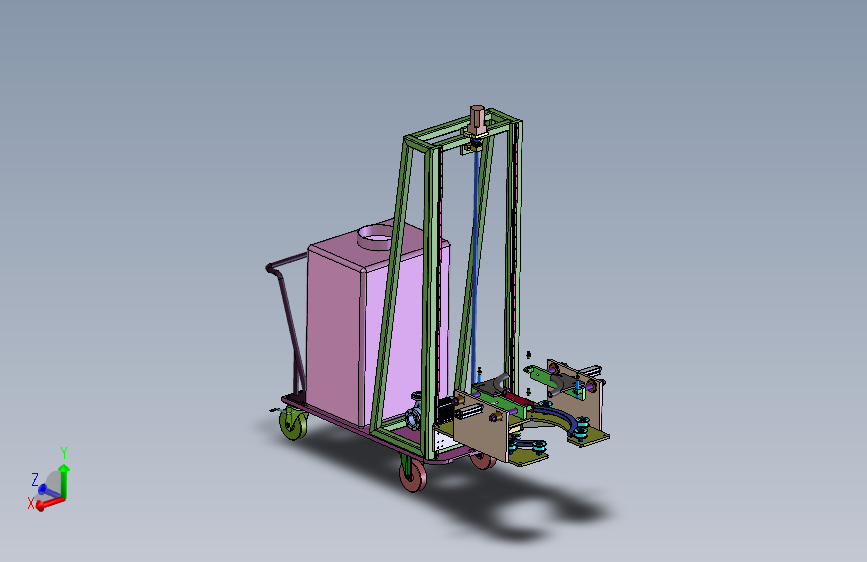 小型绿植捆喷机