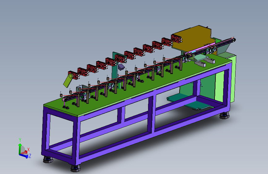 延长杆分类筛选机