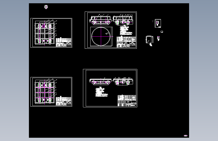 电动平车CAD设计图纸--401253-12