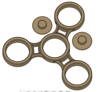Fidget Spinner 608 2RS 轴承