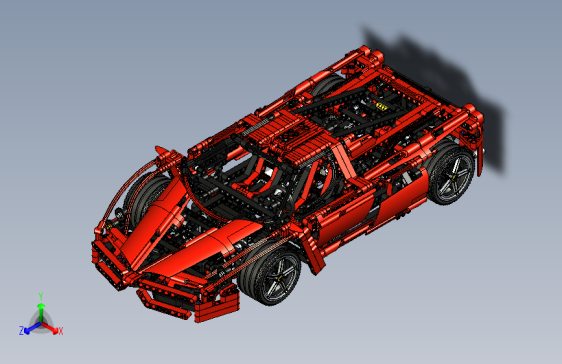 法拉利赛车模型 (18)