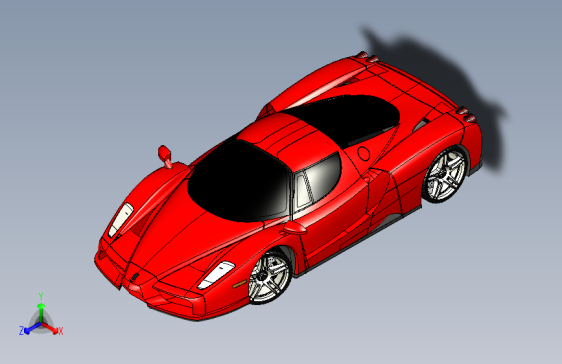 法拉利赛车模型 (20)