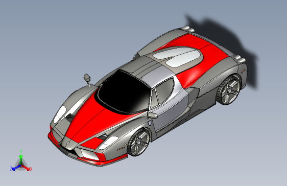 法拉利赛车模型 (21)