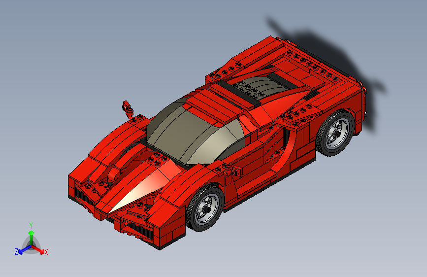 法拉利赛车模型 (23)