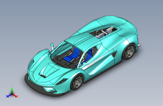 法拉利赛车模型