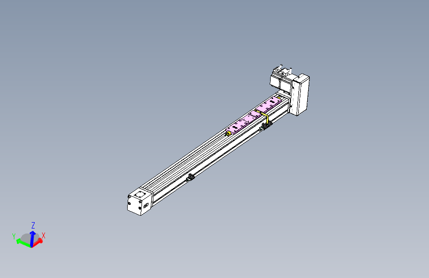 直线模组、滚珠丝杠导轨(19)