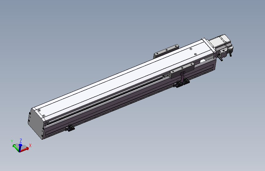 直线模组、滚珠丝杠导轨(23)