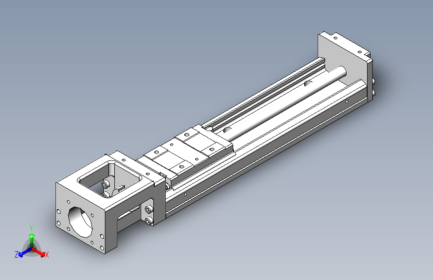 直线模组、滚珠丝杠导轨(38)
