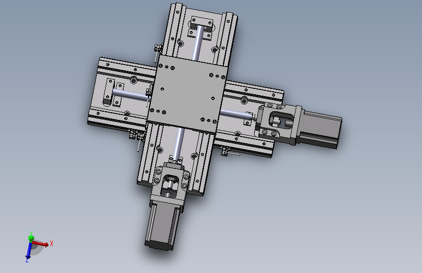 直线模组、三坐标系、400x400