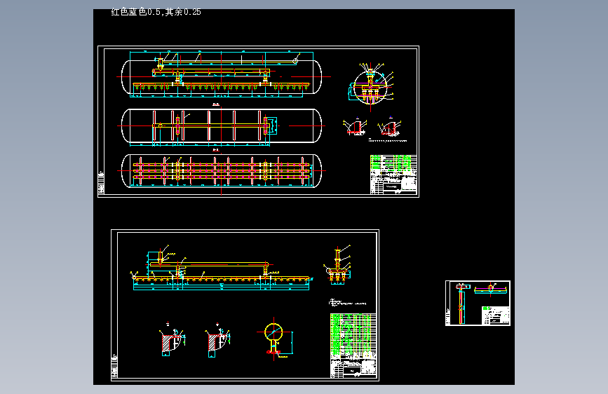 DN3000×20000蓄热器详细设计图--648141-50