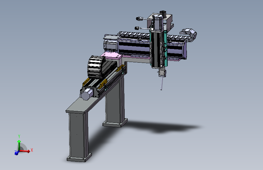 直线模组、三坐标系、460x250x635