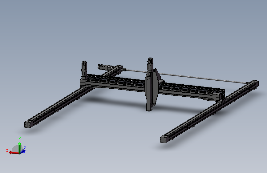 直线模组、三坐标系、470x1945x3222