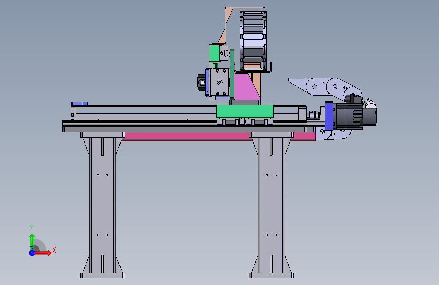 直线模组、三坐标系、629x529