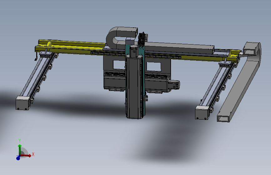 直线模组、三坐标系、647x647x1638