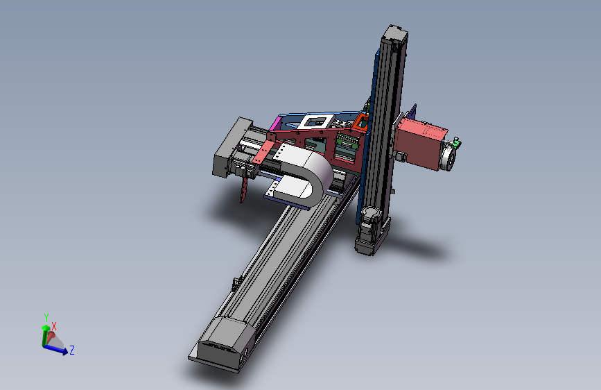 直线模组、三坐标系、690x951x351