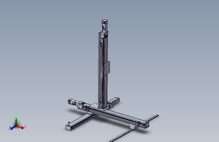 直线模组、三坐标系、744x647x744