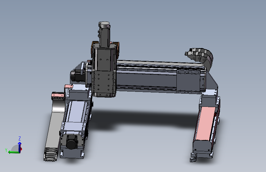 直线模组、三坐标系、700x700x300 三轴模组