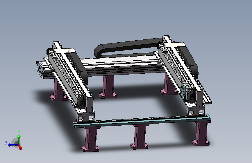 直线模组、三坐标系、1232x1020