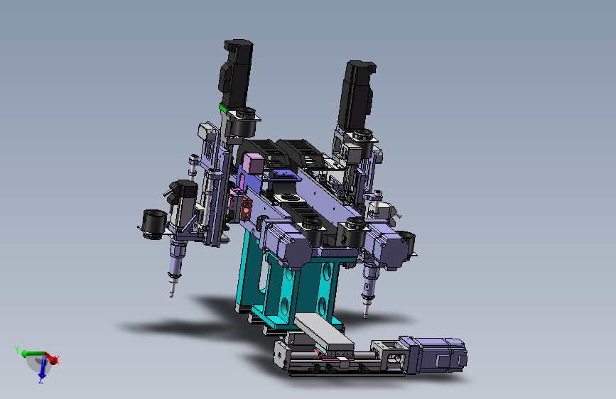 直线模组、三坐标系、双头三轴锁螺丝模组