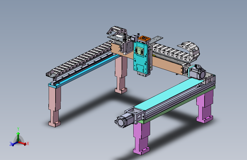 直线模组、三坐标系、150x640x500三轴模组