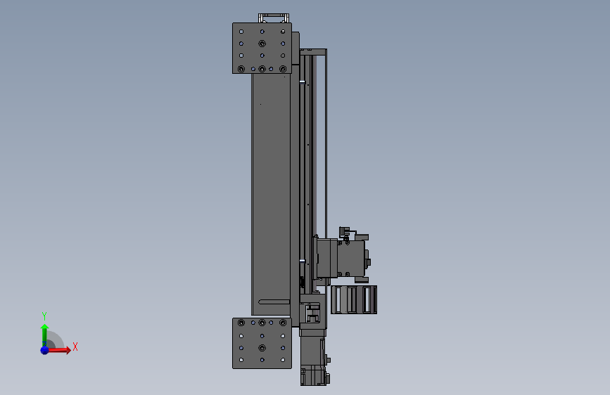 直线模组、三坐标系、267x467