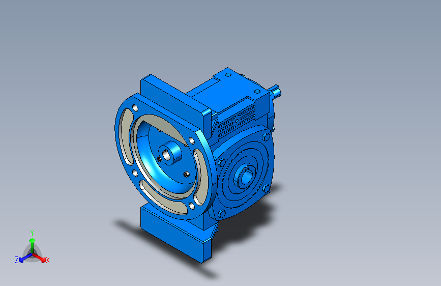 WPWDKV型蜗轮蜗杆减速机型号40_40B1_100.12