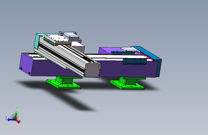 直线模组、三坐标系、630x450模组
