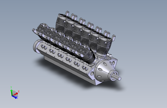 V型12缸V12发动机