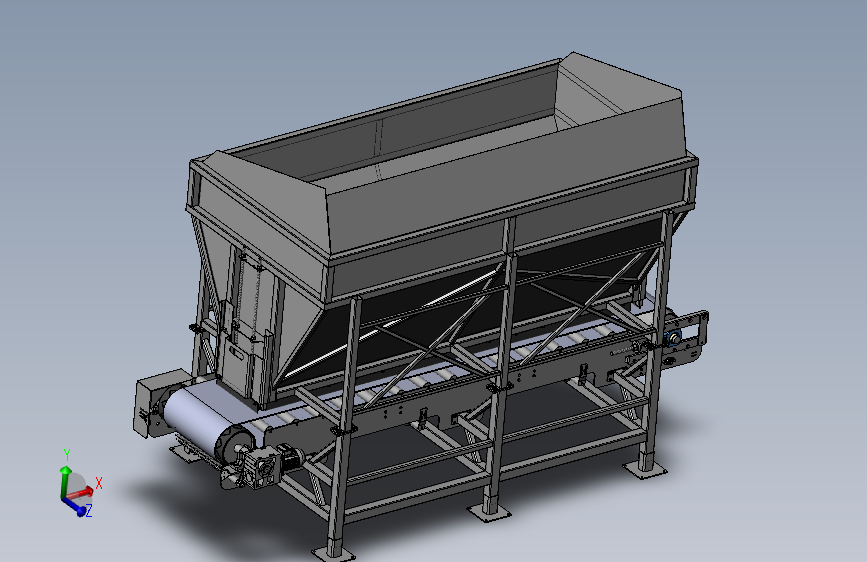带料斗的输送机 sw16